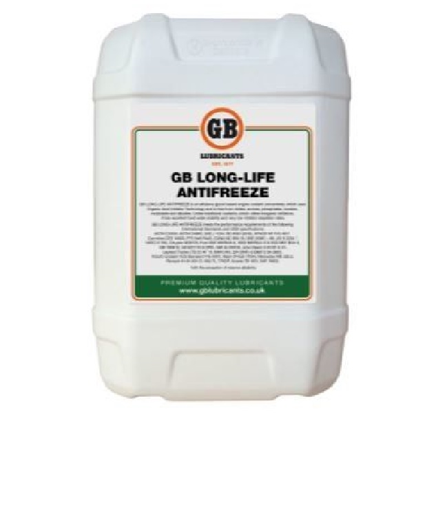 Охолоджувальна рідина GB LUBRICANTS LONG -LIFE ANTIFREEZE, 20 л